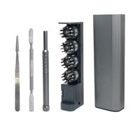 Wezalget Juego De Destornilladores De Precisión - Herramienta de Reparación Magnética Portátil,Kit De Reparación Para Electrónica Y Equipos - para el Ajuste de Gafas, PC, Portátil, Electrónicos y