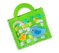 Wezalget Kit de costura para principiantes, kit de bolsas de costura | Kit de manualidades de costura fácil para bolsos hechos a mano - Aprende a coser tu propio bolso Kit de costura hecho a mano