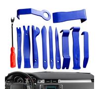 Wezalget Kit de Herramientas de Extracción de Molduras - 12 Piezas Juego de Palancas Desmontadoras de Molduras Automotrices - Alicates para Retenedores Ergonómicos Antideslizantes Accesorios para