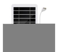 Wezalget Panel Solar para Autocaravana - Módulo Fotovoltaico Monocristalino De Alta Eficiencia Cargador De Energía | Captador de Energía Solar para Acampada Náutica Viaje Granja Aplicaciones Fuera de