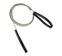 Wezalget Sierra de alambre de bolsillo,Sierra de alambre para madera | Sierra de cable de motosierra manual de supervivencia para tubos de PVC - Herramienta de corte de engranajes al aire libre para