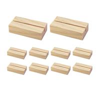 Wezalget Soporte para Coronas de Madera | 10 Piezas Soporte de Madera - Estable para Bodas Festivales Celebraciones - para Bodas Fiestas Hogar