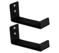 Wezalget Soporte Pared Para Alfombrillas Yoga | 2 Piezas Colgador De Pared Para Rollos De Espuma - Accesorio De Fitness Para Bandas De Resistencia Rodillos De Espuma Y Correas Para Estudio De Danza