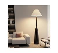 WFchenj222-6 Lámparas de pie - Lámpara de pie minimalista negra for sala de estar junto al sofá, adorno decorativo, lámparas de mesa for dormitorio. Lámpara de pie
