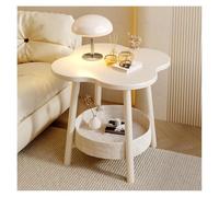 WFchenj222-6 Mesa Auxiliar móvil, Sala de Estar, sofá, Mesa Auxiliar, Dormitorio, mesita de Noche pequeña, estantes, Mesa Auxiliar for el hogar, Mesa móvil Mesa de Centro
