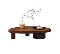 WFchenj222-6 Mesa de Centro, Mejore el Espacio habitable con una Mesa de té compacta y Elegante, diseñada for Apartamentos pequeños Modernos Mesa Auxiliar