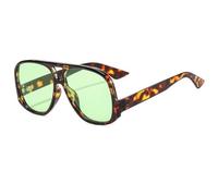 WFFZTZW Gafas de sol de moda con montura grande para hombres y mujeres, con personalidad en forma de sapo (5)