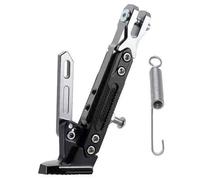 WFLCFR Pata para Motocicleta para Benelli Caffe Nero 250 2008-2015 2016 2017 2018 2019 2020, Ajustable Aluminio Motocicleta Soporte Lateral Duradero Accesorios Moto,Silver