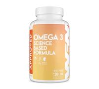 WFN Approved Omega 3-2000mg - 120 Cápsulas - Alta dosis de aceite de pescado - Premium Fish Oil - 1500 mg de EPA DHA por porción - Fabricado en Alemania - Probado en laboratorio externo