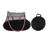 WFNIHONHON Carpa de Mascotas Carpas al Aire Libre Carpa Transpirable Perros pequeños Gatos Jaula para Viajar en Coche Interior (A)