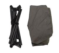 WFNIHONHON Silla de Camping, para Silla Lunar, Plegable, Ligera, de aleación de Aluminio, Tela Oxford con Respaldo bajo, para Exteriores, Playa, Pesca, portátil, diseño Compacto, (Verde)