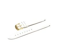 WFRUEDWC 12 14 16 18 19 20 21 22 22 24 mm de cuero Reloj Cinturón de la banda Relojes de la muñeca Band Red Black White Watch Strap (Color: Pink RG, Tamaño: 22 mm)
