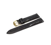 WFRUEDWC 12 14 16 18 19 20 21 22 22 24 mm de cuero Reloj Cinturón de la banda Relojes de la muñeca Band Red Black White Watch Strap (Color: Pink RG, Tamaño: 22 mm)