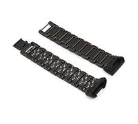 WFRUEDWC Banda de reloj de acero inoxidable Fit For Fitbit Charge 3/4 Pulsera Smart Watch Reemplazo de la pulsera de metal duradera con correa para el reloj de diamantes