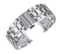WFRUEDWC Correa de reloj para Tissot T035 T035407 T035439 Pulseras de lujo Piezas de reemplazo de reemplazo de acero inoxidable de acero inoxidable