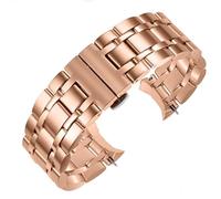WFRUEDWC Correa de reloj para Tissot T035 T035407 T035439 Pulseras de lujo Piezas de reemplazo de reemplazo de acero inoxidable de acero inoxidable