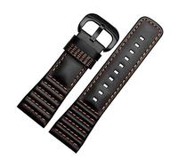 WFRUEDWC Cuero genuino de 28 mm con puntadas Bucles de banda de vigilancia de muñeca para sietefriday P3B/01 S2/01 Hombres de vigilancia Correa