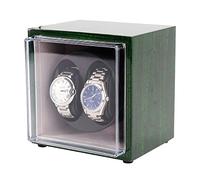 WFRUEDWC Enrolladores de Reloj de la Caja de bobinado Spinner-Caja de Relojes mecánicos automáticos de 2 Posiciones Reloj de Doble Potencia.