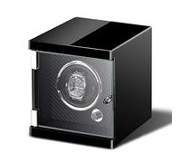 WFRUEDWC Enrolladores de Reloj de la Caja de la Bobina de hilería: Dispositivo de Reloj mecánico Smart Watch Shaker Mechnía Atmósfera de Colores de Lujo de Lujo Ambiente Ligero Organizador de Caja de
