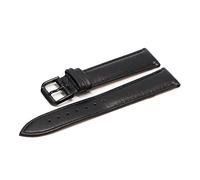 WFRUEDWC Llegó 14 mm de 16 mm 18 mm 20 mm 22 mm de 24 mm Bracelet de cuero Bracelet Bracelet Bracelet Brown Watch Strap (color: marrón claro Bk, tamaño: 24 mm)