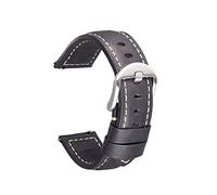 WFRUEDWC Madre de cuero Fit For Samsung Fit para Huawei Fit For Honor 20 mm 22 mm 24 mm Repando de reemplazo impermeable Banda de reloj Accesorios Reloj