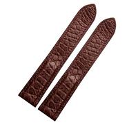 WFRUEDWC Mira la correa adecuada para Cartier, correa de reloj de cuero de cocodrilo, llave de cuero para hombres, London Calibo Watch Chain for Women 20 mm