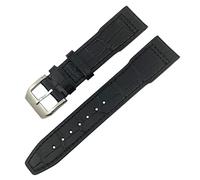 WFRUEDWC Para IWC IW3777 IW3270 Mark 18 Big Pilotu2019s Reloj Strap Soft Cowhide Pulseras de cuero de vaca 20 mm 21 mm 22 mm Banda de cuero de cuero