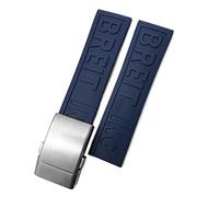 WFRUEDWC Reemplazo de banda de vigilancia de goma de silicona trenzada de 22 mm para Breitling Avenger Superocean Heritage Watch Strap Store Free Herramienta