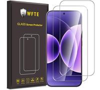 WFTE [2-Pack Protector de Pantalla para Xiaomi 17 Ultra/Xiaomi 17 Pro Max,9H Dureza,Huellas Dactilares Libre,Sin Burbujas,Cristal Templado Protector de Pantalla para Xiaomi Mi 17 Pro Max/17 Ultra