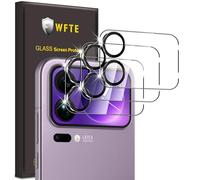 WFTE [3-Pack Protector de Pantalla para Xiaomi 17 Pro Max,9H Dureza,Huellas Dactilares Libre,Sin Burbujas,Cristal Templado Protector de Pantalla para Xiaomi Mi 17 Pro Max