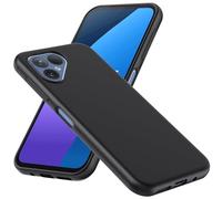 WFTE Funda para Fairphone 5 Mate con Protección Carcasa Protectora Antigolpes Ultrafina Suave TPU Silicona Caso Delgada Anti-Choques Case-Negro