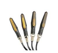 WFUT3G Luz Traser Intermitentes LED Universales Para Motocicleta Lámpara Ámbar De Flecha Luces Freno Traseras Indicadores Para 12V