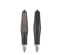 WFUT3G Luz Traser Luces LED Señal Giro Para Motocicleta Lámpara Que Fluye Con Flecha Ámbar Para Luz De Intermitente Indicadores Freno 4/2 Uds