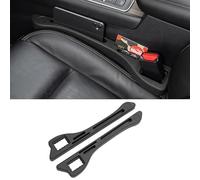 WFYBMB 2 Piezas Ar Seat Gap Filler para Dodge Journey Ram 1500 Ram Durango Freemont Journey Ram ES, Relleno Hueco Asiento Coche, con Organizador De Almacenamiento, Deja De Dejar Caer Cosas,A-Black