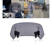 WFYBMB Deflector cupula Moto para Piaggio X9 Evolution 500 2005-2007, Deflector de Viento Ajustable, Extensor de Parabrisas para Motocicleta, con Clip Ajustable,D-280