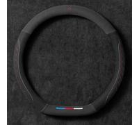 WFYBMB Funda Volante Coche para BMW 1 Series F20 F21 MPack 118i 120i 2015-2019-pr, Protector Volante Coche, Durabilidad Antideslizante Cómodo Transpirable, Cubre Volante Coche Suave,B-D