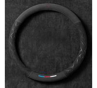 WFYBMB Funda Volante Coche para BMW 1 Series F20 F21 MPack 118i 120i 2015-2019-pr, Protector Volante Coche, Durabilidad Antideslizante Cómodo Transpirable, Cubre Volante Coche Suave,A-O