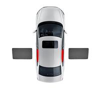 WFYBMB Parasol Coche para Buick Park Avenue, Malla Transpirable Cortinillas para Ventanas Traseras Protección Rayos UV,B-2 Rear Windows