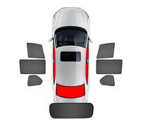 WFYBMB Parasol Coche para VW Tiguan (Silk Road) -2016, Malla Transpirable Cortinillas para Ventanas Traseras Protección Rayos UV,C-7 Windows
