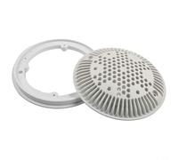 WG1030 Kit de drenaje de piscina de doble succión de 8 pulgadas para SPX1075 SPX1070 pieza de repuesto con material ABS y cubierta de tornillo diseñada para un drenaje fiable de la piscina