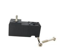 WG23 Mini 15 mm Válvula Solenoide Eléctrica Utilizada Industria Mecánica Textil Reversión Aire (Dc12V-5pcs,Normalmente Cerrado)