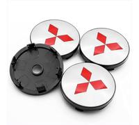 WGABKN Auto Centro Tapacubos para Mitsubishi Pajero/Montero/Shogun 1982-2025,4 Pcs Llantas Tapas Prueba Polvo Decoración Exterior Accesorios,8-65MM