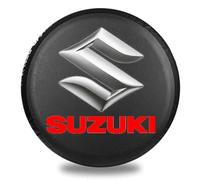 WGABKN Coche Cubiertas Repuesto Neumáticos para Suzuki Grand Vitara XL-7 Samurai Sidekick SX4,Funda Rueda Impermeable Protectora Decoración Exterior Accesorios,12-16in(76-79cm)