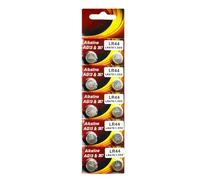 WGBOSMG 10 pilas alcalinas AG13 de 1,55 V LR44 A76 357 357A LR1154 SR1154 SR44 GP76 pilas de botón para reloj, batería de botón de juguete
