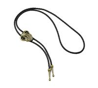 WGBOSMG Collar con colgante de cabeza de longitud ajustable, accesorio para uso diario y trajes vintage, cadena de cordón de poliuretano ajustable, One Size, como se describe, como se describe