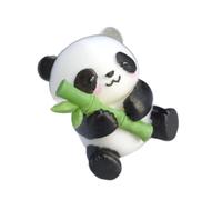 WGDYRP Figura decorativa de panda para salpicadero con impresión 3D, decoración para interior de coche, escritorio, estante o estación de trabajo