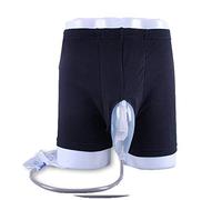 WGE Calzoncillos Portátiles Reutilizables De La Incontinencia Masculina Sistema De Urinario Respirable De La Comodidad con La Bolsa De La Orina De La Colección,XXL