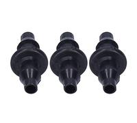 WGFOIP 100 Conectores de Riego por Goteo de 2 Vías 4/7, Fácil Instalación, Accesorios de Púas para Camas de Jardín, Granjas, Césped, Jardinería de Invernadero, Material ABS