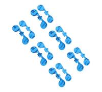 WGFOIP 12 Parches Faciales Anticongelantes Azules Transpirables para Actividades en Clima Frío, esquí, Deportes de Invierno, Cubiertas Precortadas de 20x6,7 Cm y 0,06 Cm de Grosor