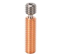 WGFOIP Actualización de Boquilla de Garganta Bimetálica con Aleación de Ti y Cobre para Gestión de Calor de Impresora 3D, Filamento de 1,75 Mm